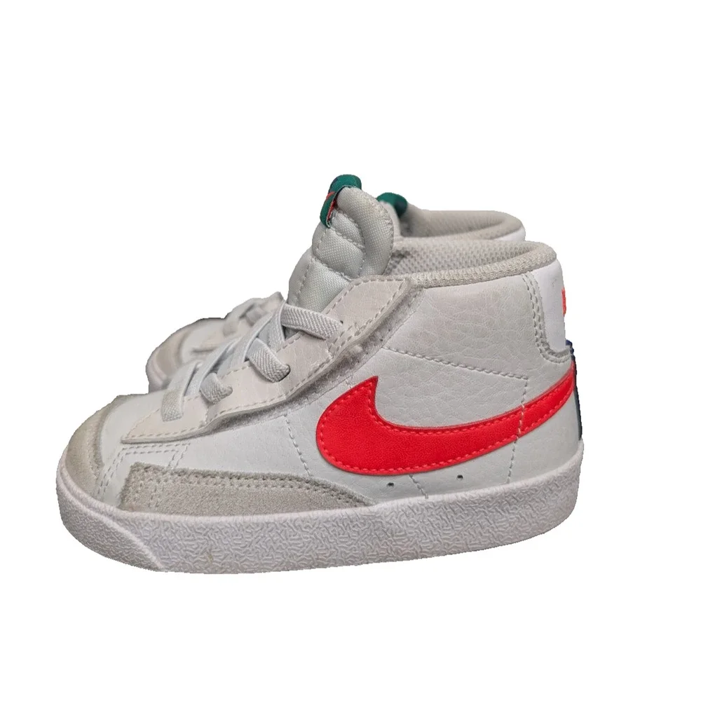 Nike Blazer Mid '77 Sneaker Toddler Kids 8C Lace Up Shoes Hook Loop Athleisure